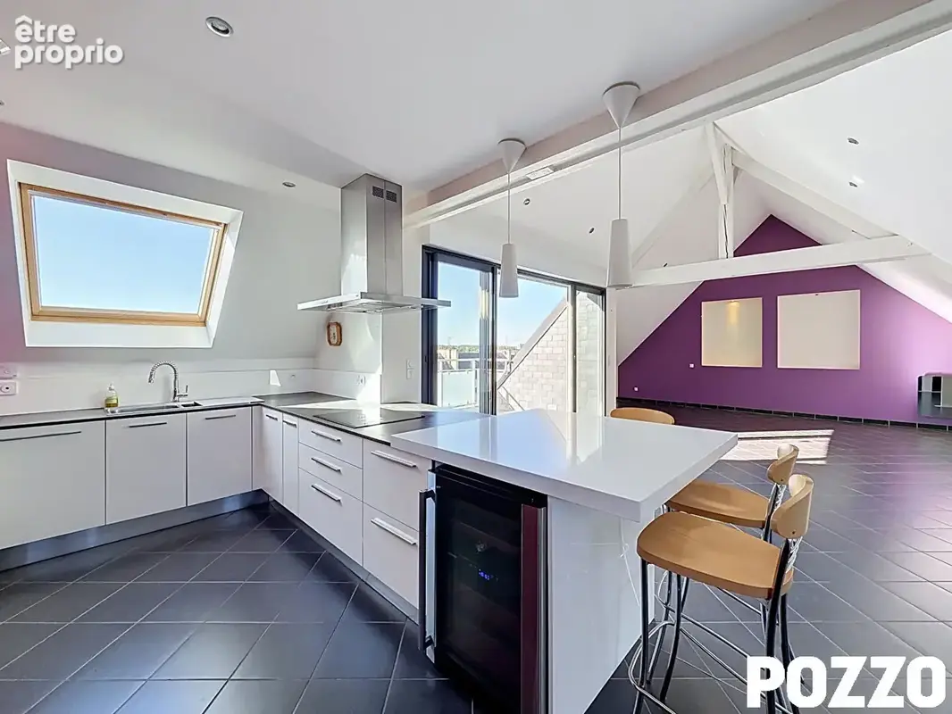 Rare à la vente ! Coeur de ville Saint-Lô Appartement 5 pièce(s) 126 m2 avec terrasse exposée sud et garage - photo 1