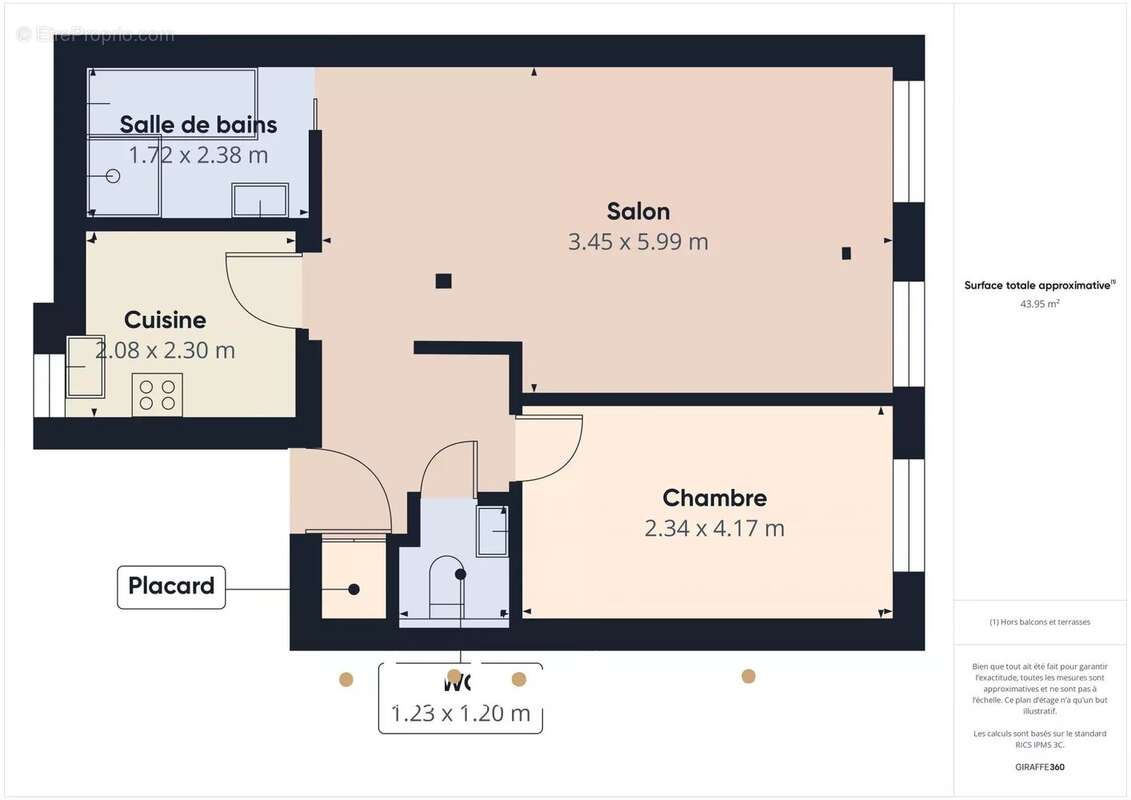 Appartement à PARIS-4E