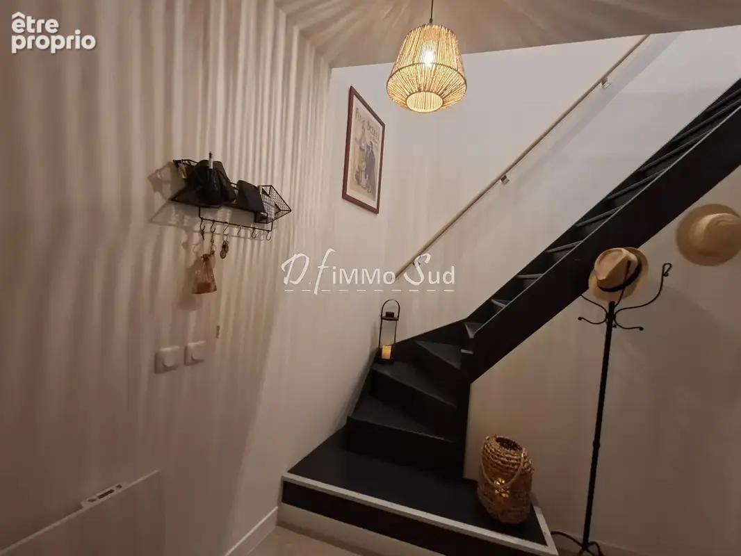 Maison de village vendue meublee : esprit loft et cocooning - photo 17