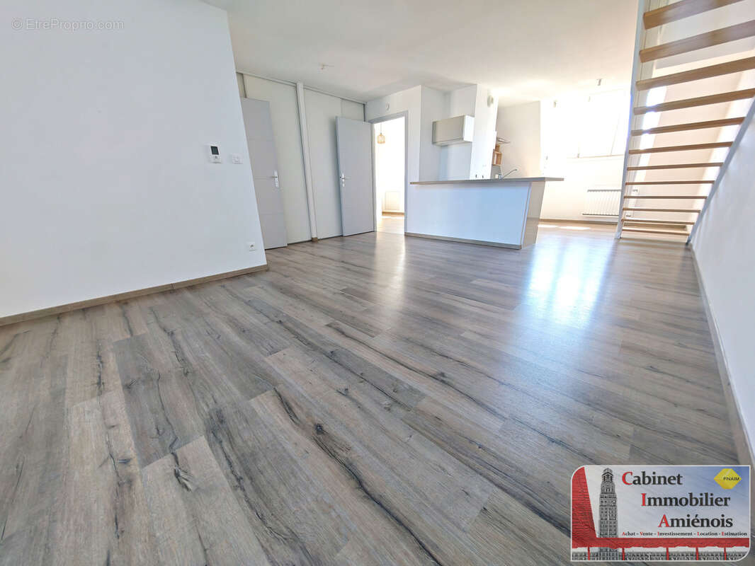 Amiens - Hyper Centre Ville - Résidence ATRIUM : Appartement T3 de 70m2 en duplex - photo 2