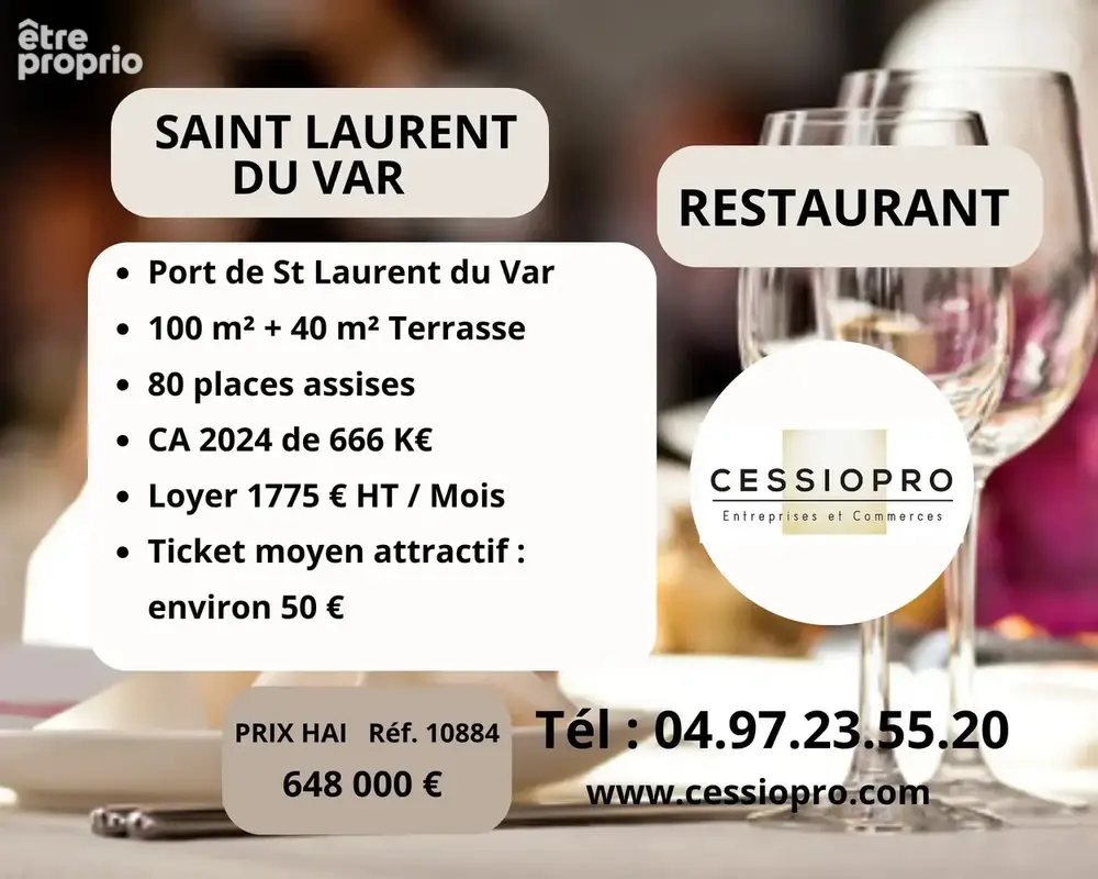 Commerce à SAINT-LAURENT-DU-VAR