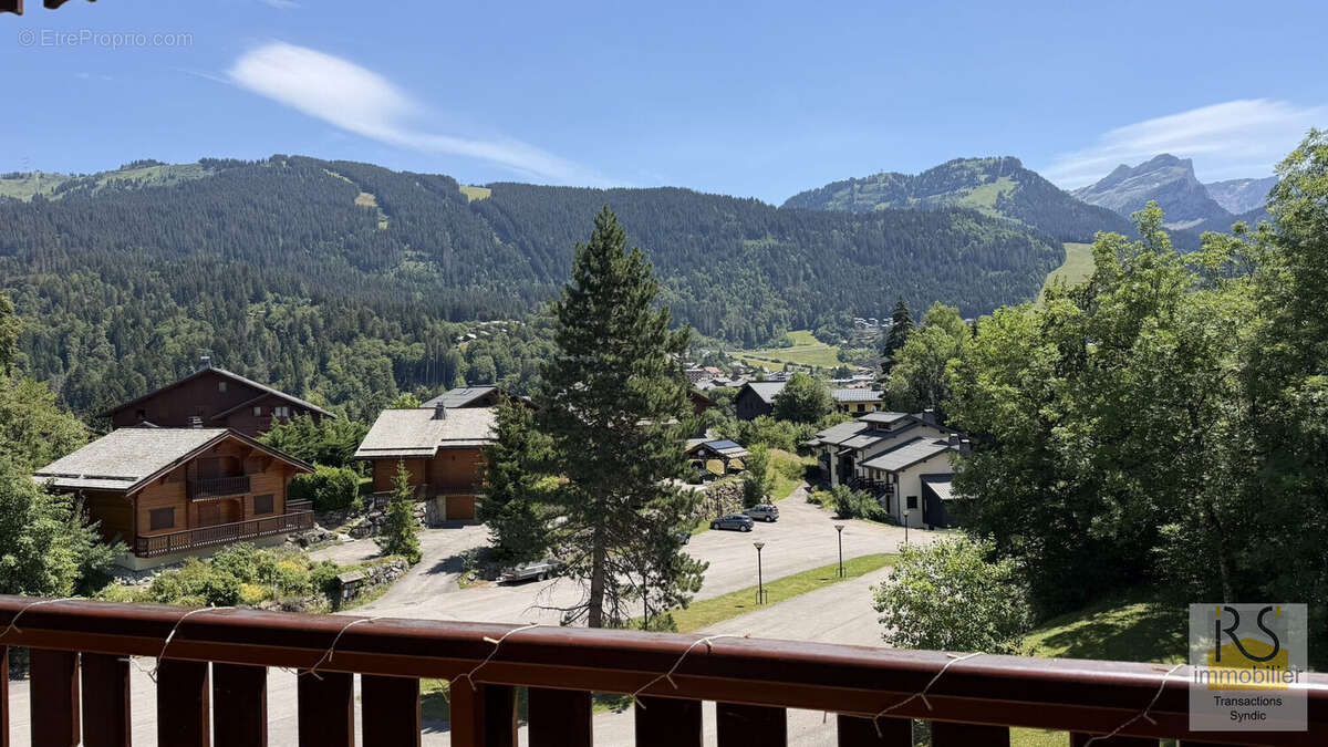 Balcon avec vue montagnes - Appartement à ARACHES-LA-FRASSE