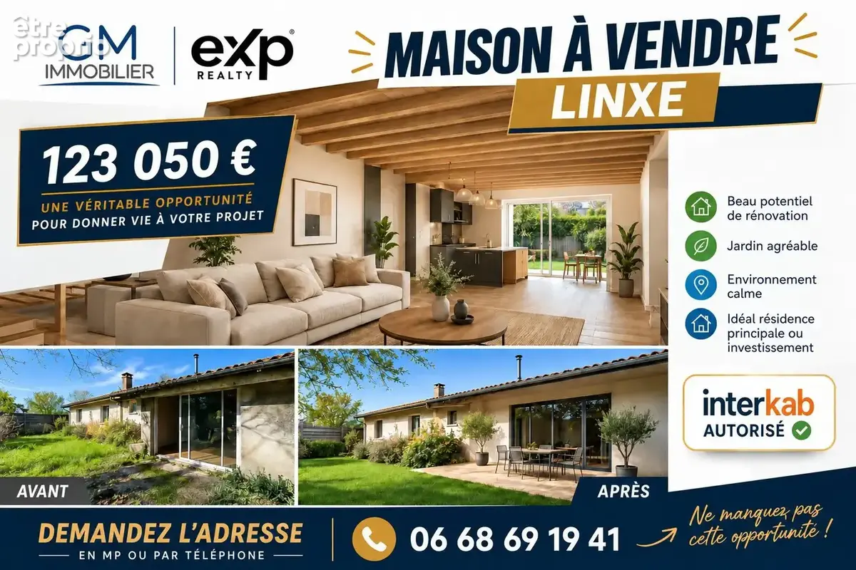 Maison à LINXE