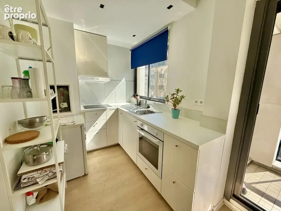 Paris 13e - Studio avec grand balcon - photo 4