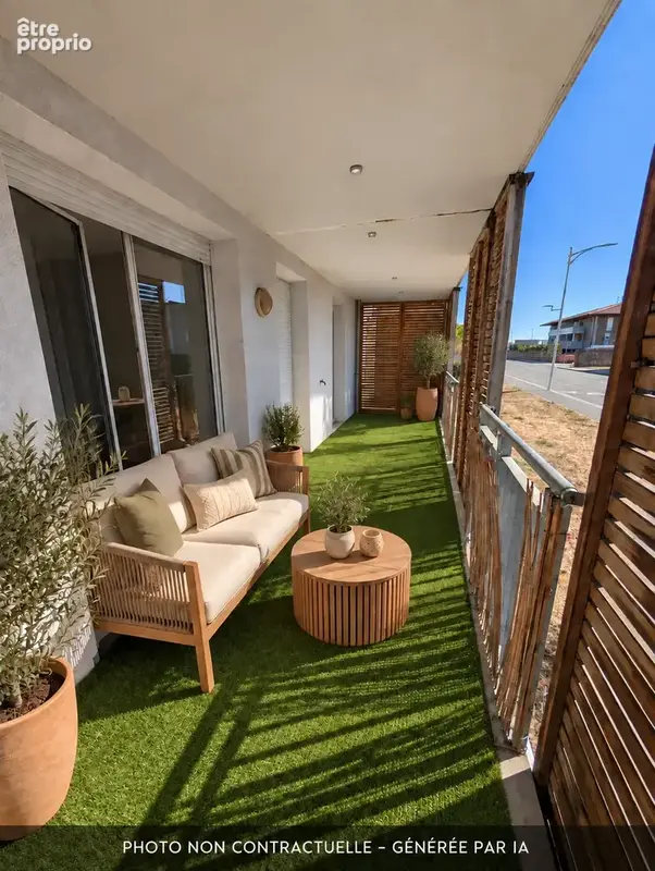 Tournefeuille   T3   Grande terrasse plein sud   2 parkings - photo 7