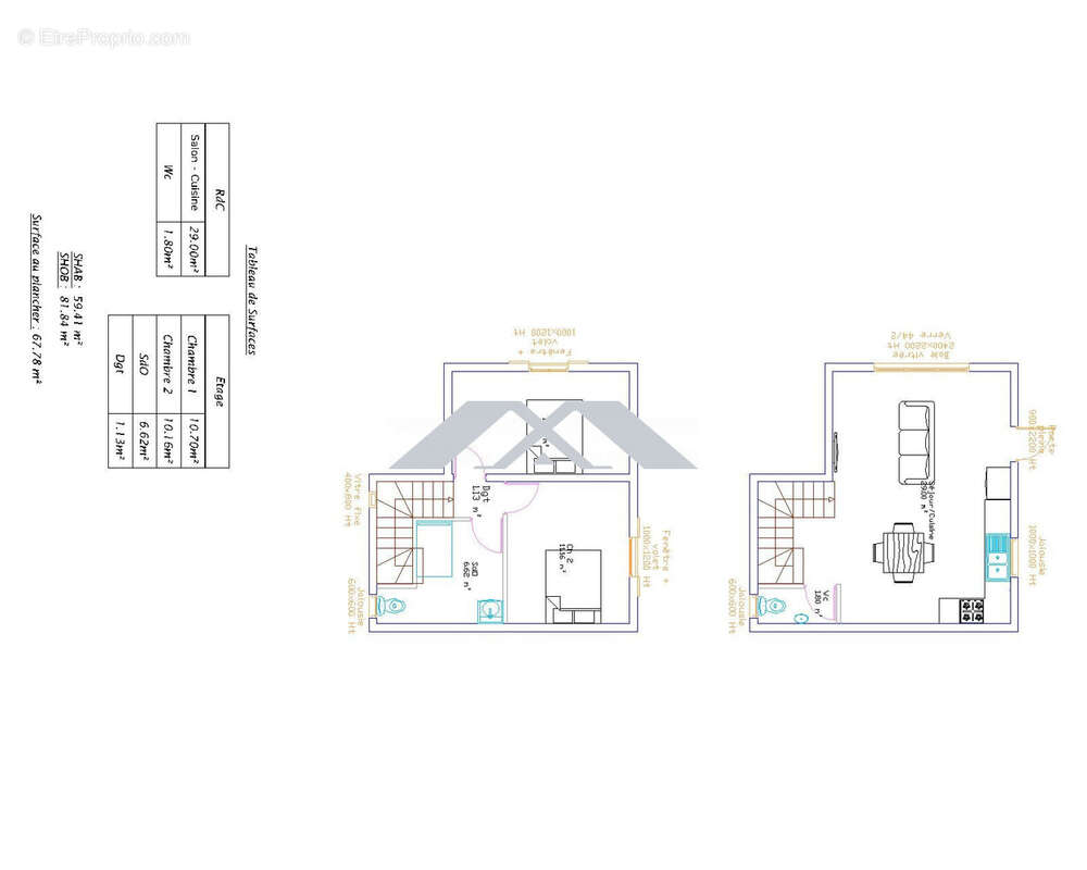 Maison à PETITE-ILE