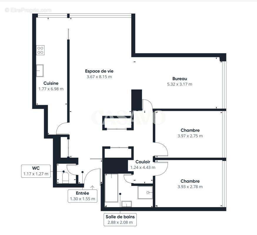 Appartement à PUTEAUX