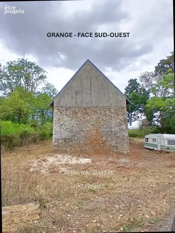 Bâtisse du XVIᵉ siècle à réhabiliter & Grange en cours de travaux – Ensemble foncier de 11 133 m² – Saint-Vigor-des-Monts (50420 - photo 7