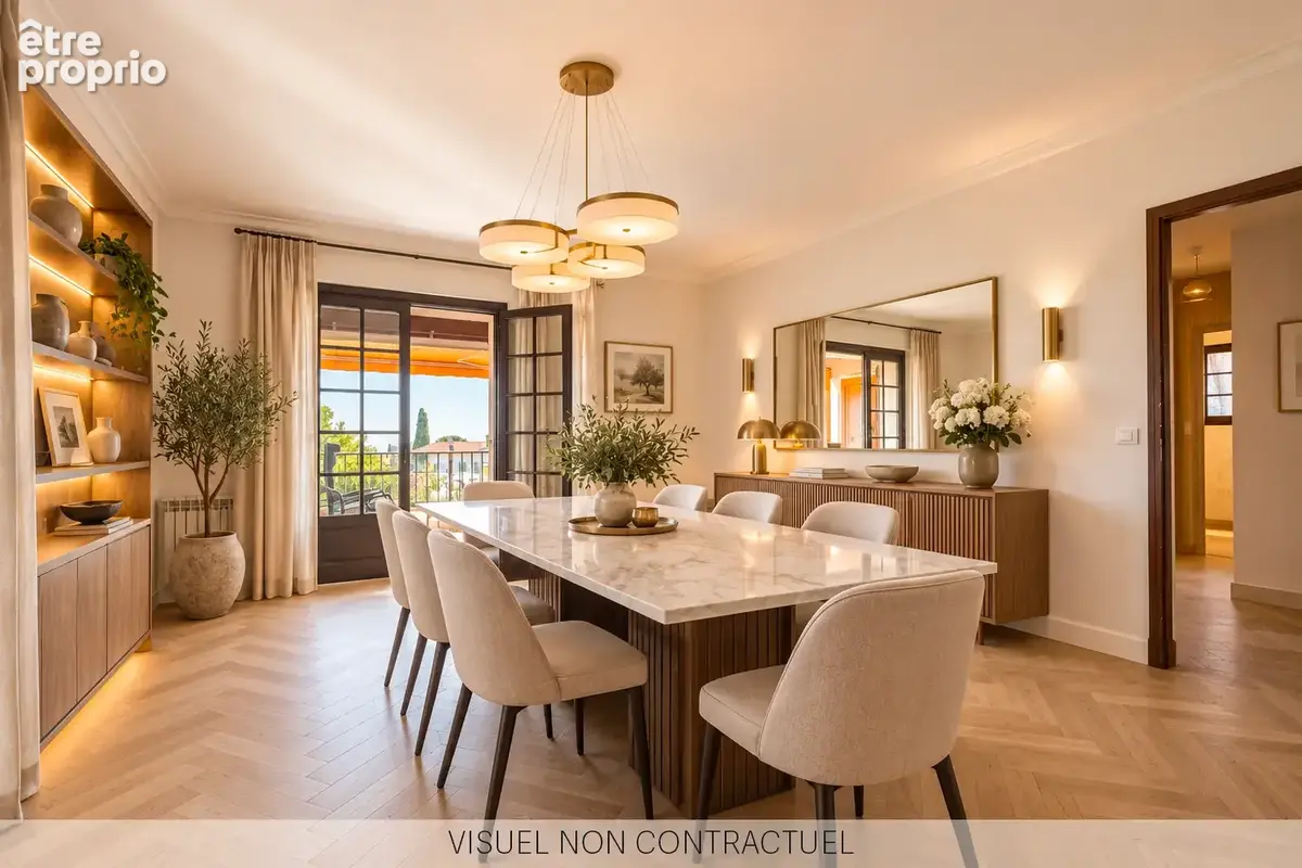 Centre ville, vaste villa T6 à rafraichir, garage, jardin de 735 m2 et aperçu mer - photo 4