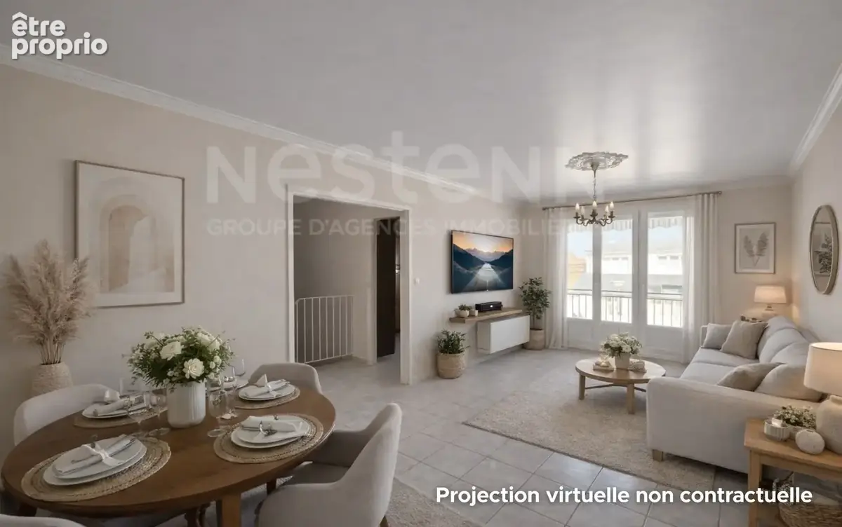 Maison de ville 90 m² avec 3 chambres, garage, jardin, terrasse et balcon proche centre-ville du Mans - photo 3