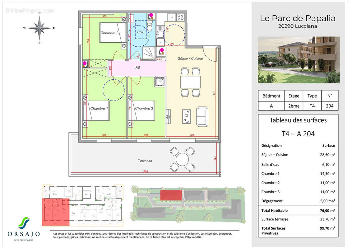 Appartement à LUCCIANA
