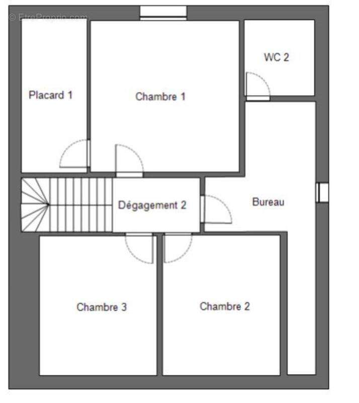 29530 Plonévez du Faou maison 3 / 4 chambres avec sous sol - photo 3