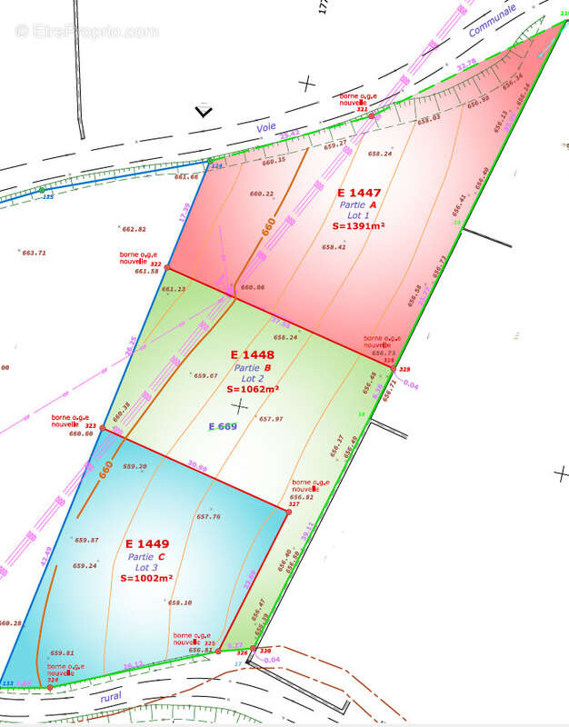 Photo 3 - Terrain à BEAULIEU