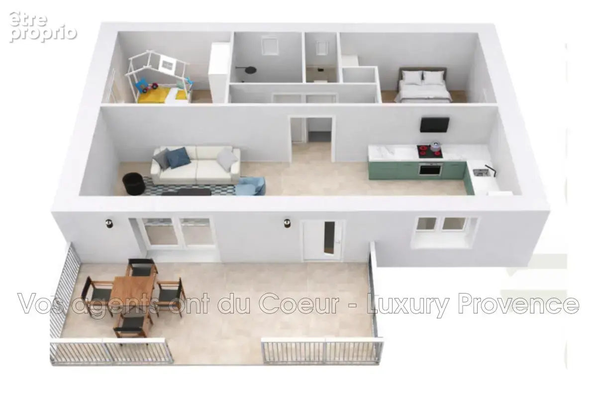 vente appartement 3 Pièce(s) - photo 9