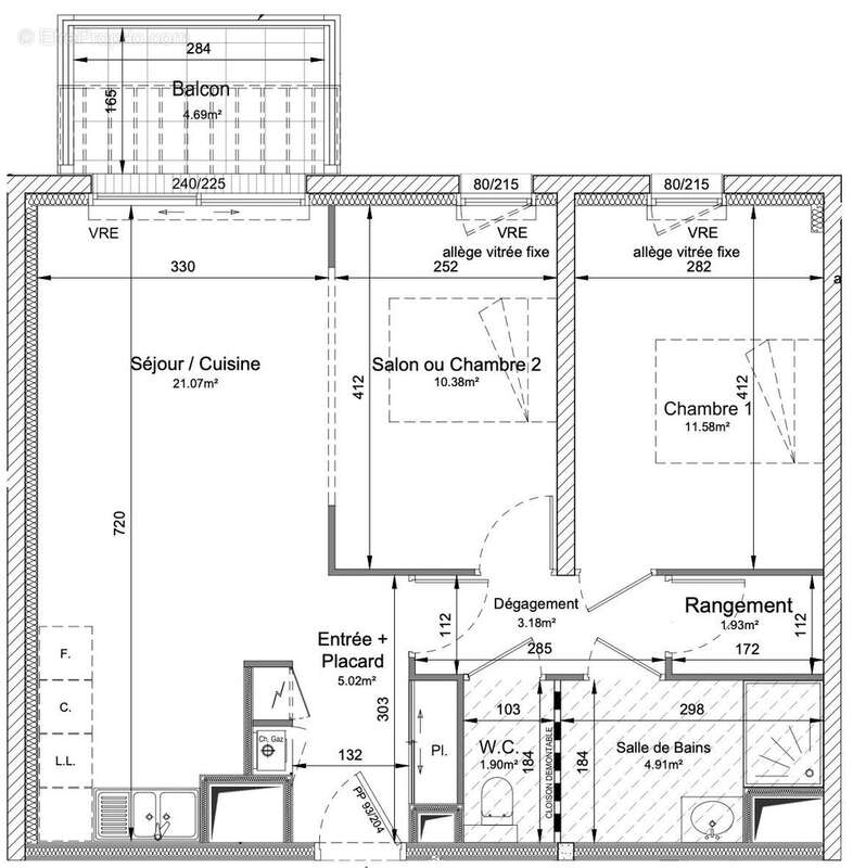 Appartement à PORNICHET