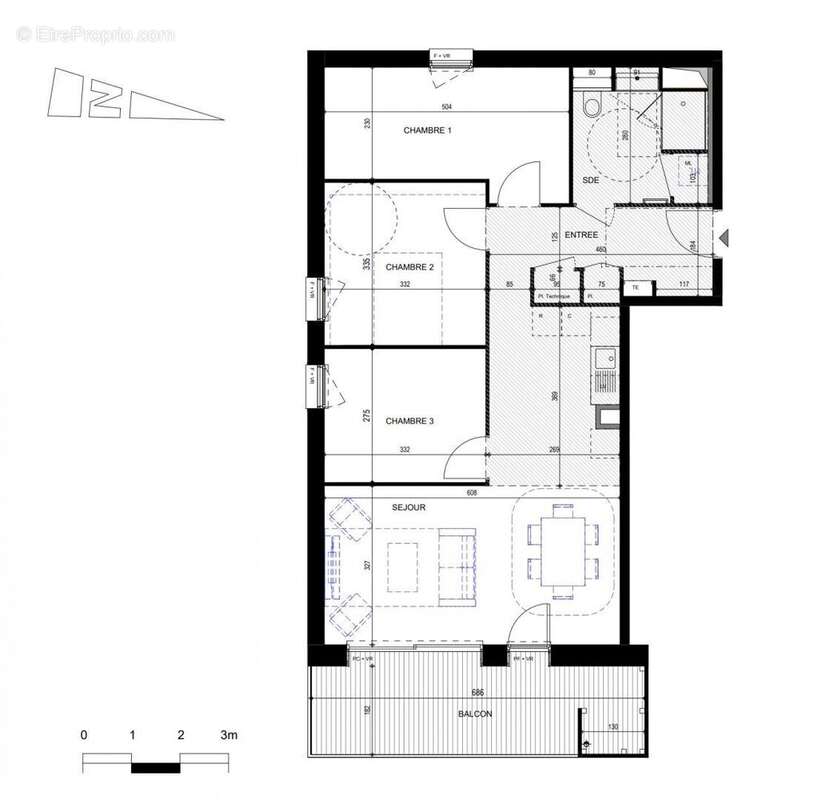 Appartement 77 m² à Annecy  - photo 3