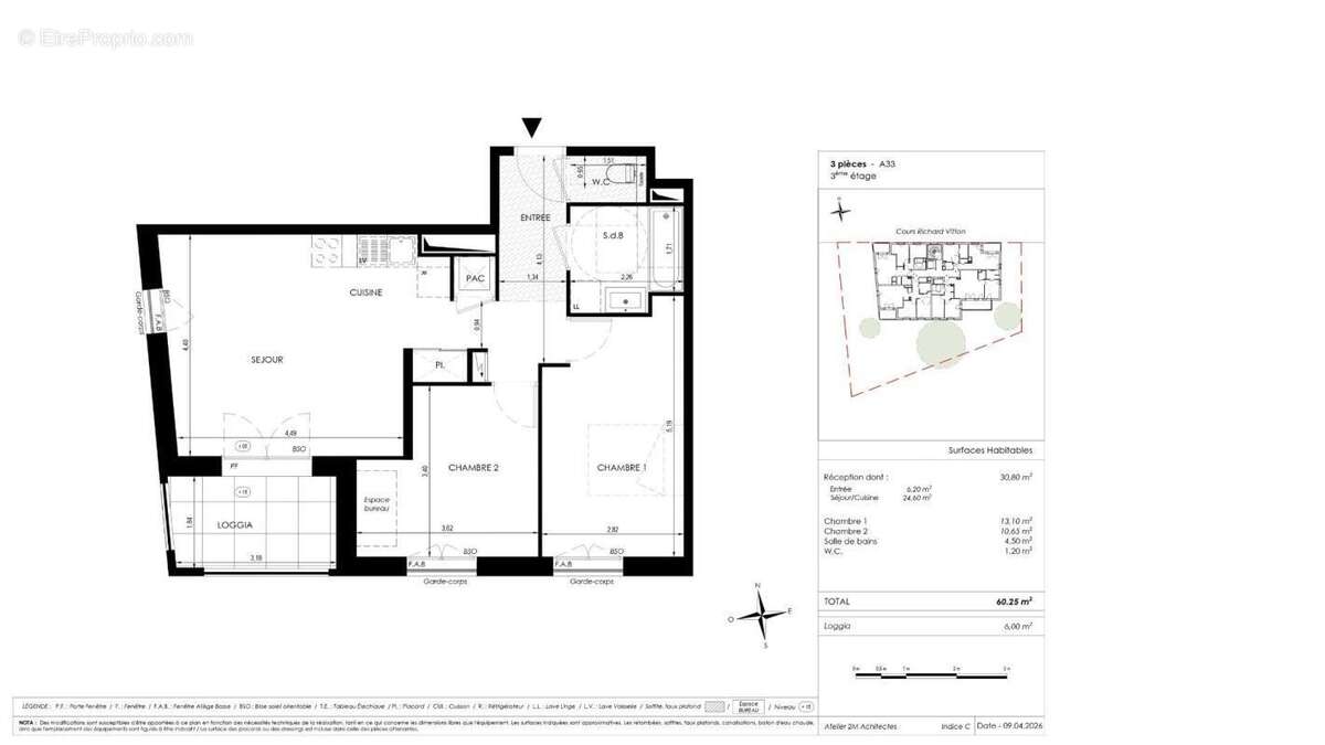 Appartement à LYON-3E