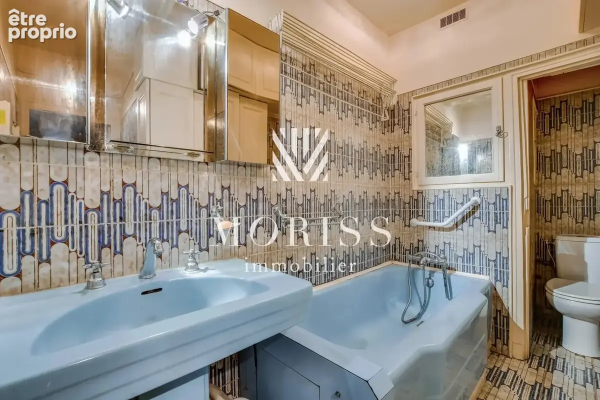 Paris 17e - rue lecluse - 3 pieces - 68m2 - charme de l'ancien - a renover - photo 11