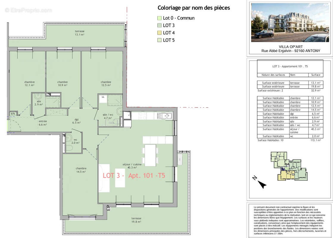 Appartement à ANTONY