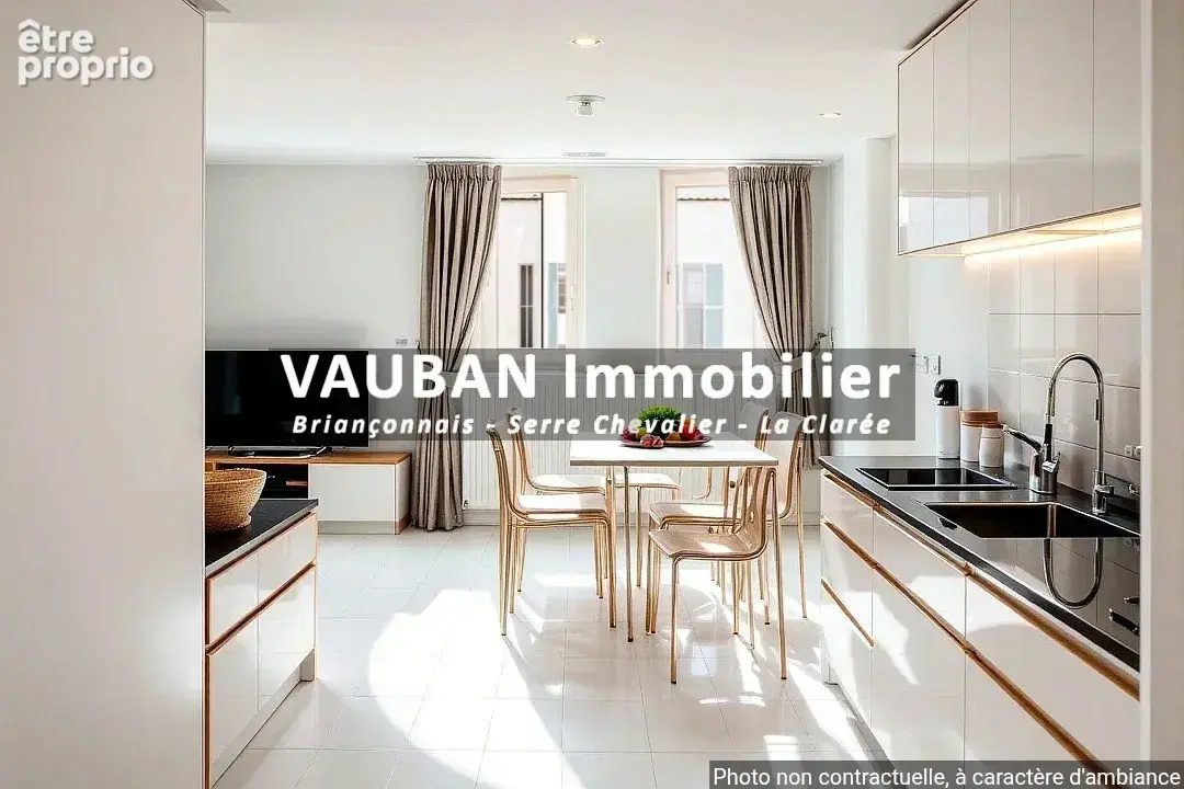 Appartement T1 - Investissement immobilier locatif en Loi Malraux à Briançon - photo 2