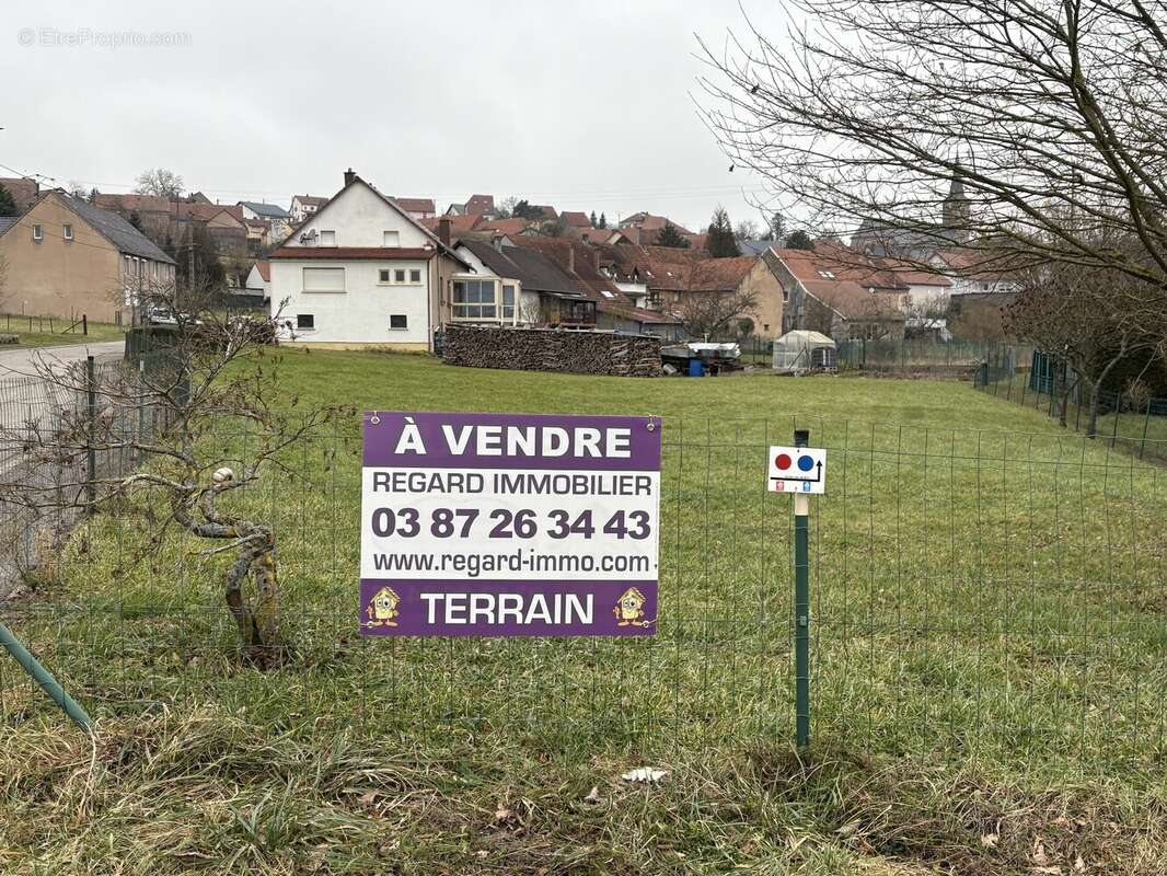 Terrain à ROHRBACH-LES-BITCHE