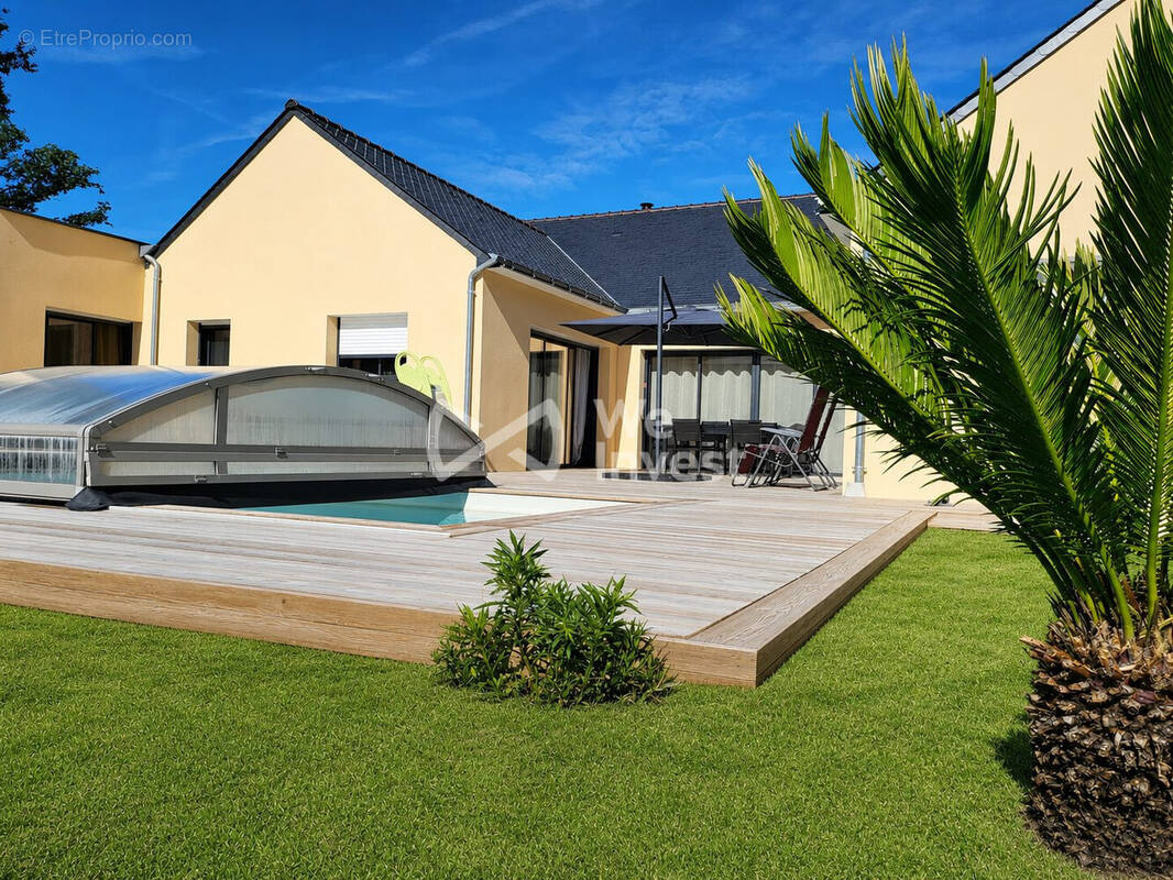 suggestion d'embellissement par IA - Maison à BESNE