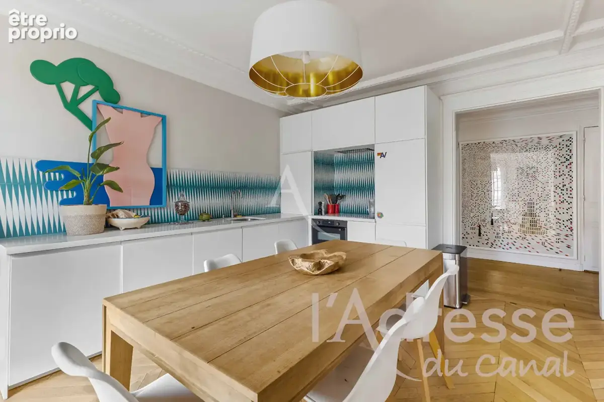 Appartement familial de rêve au bord du Canal Saint-Martin - photo 4