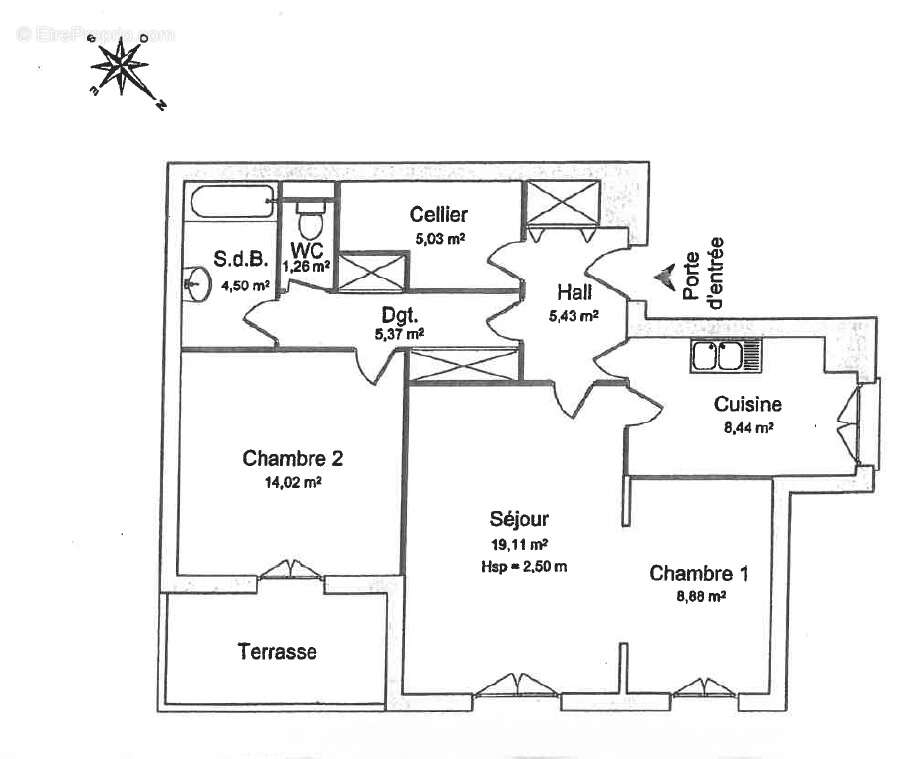 Appartement à POITIERS