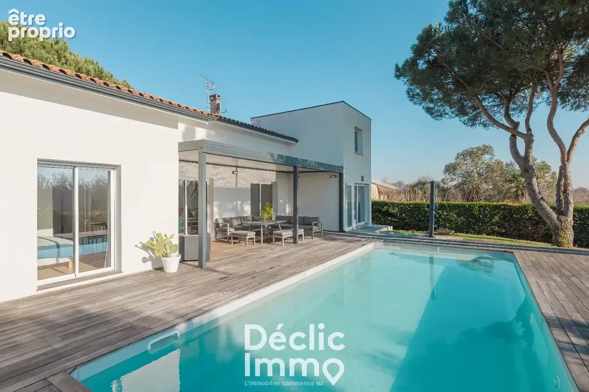 À vendre maison contemporaine 5 chambres, piscine et un T2 indépendant à Bouliac - photo 15