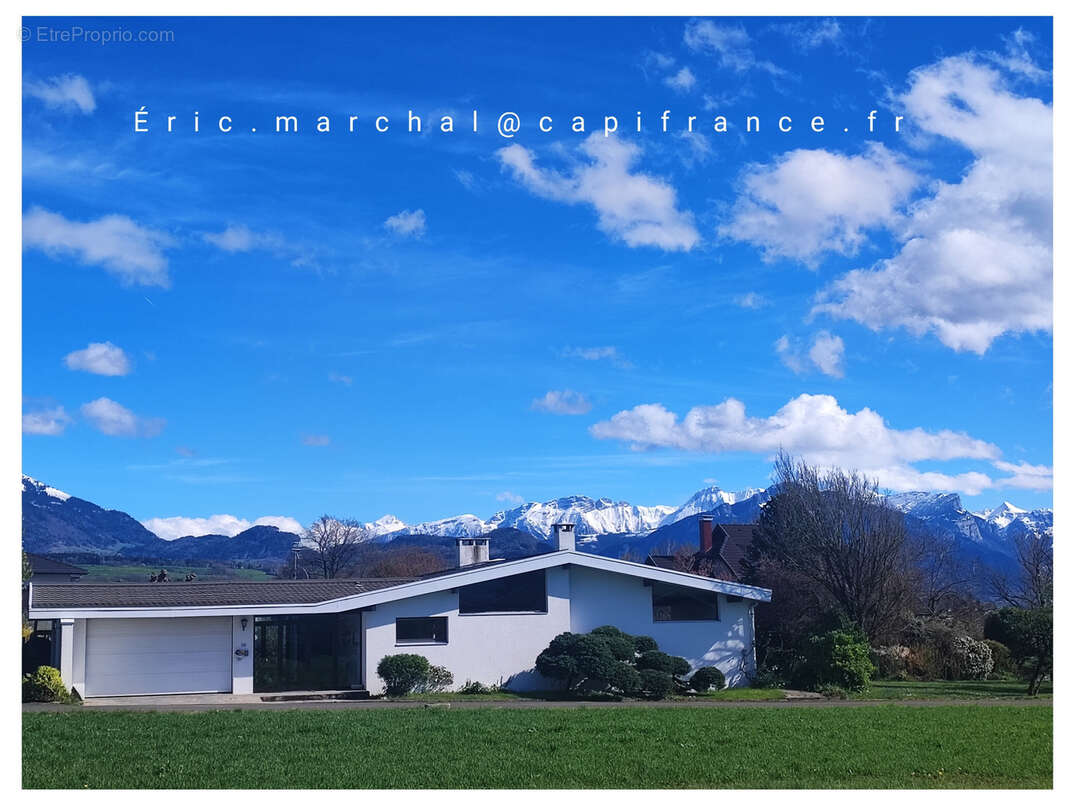 Haute savoie (74), à vendre nangy maison architecte contemporaine - photo 11