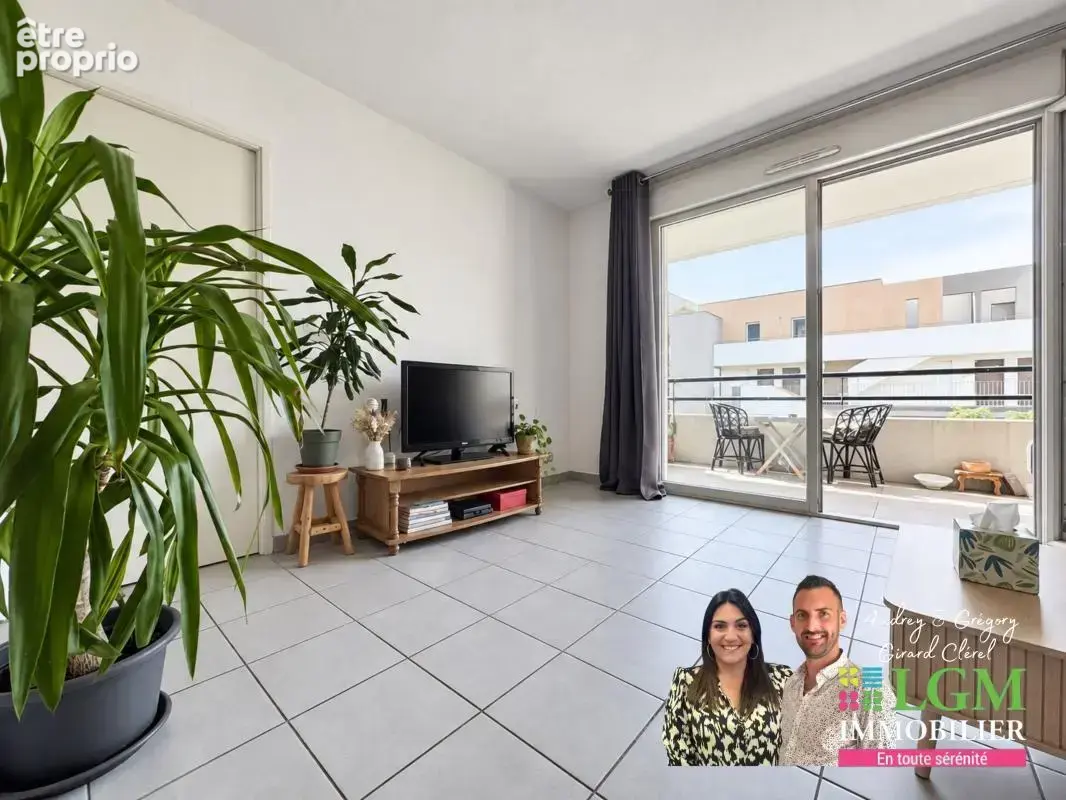 Montpellier sabines – terrasse plein sud & parking – t2 dpe b - photo 9