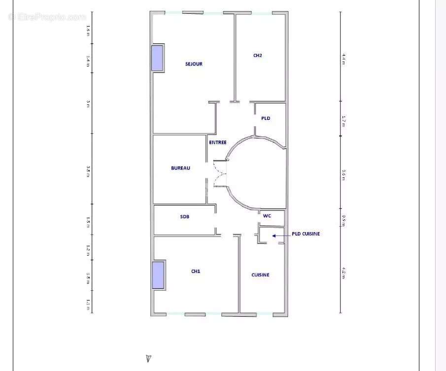 Appartement à MARSEILLE-2E