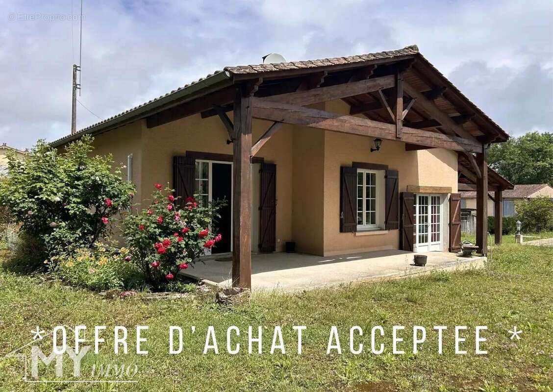SAINT ANDRÉ ET APPELLES - Maison de plain-pied avec piscine et grand terrain - photo 1
