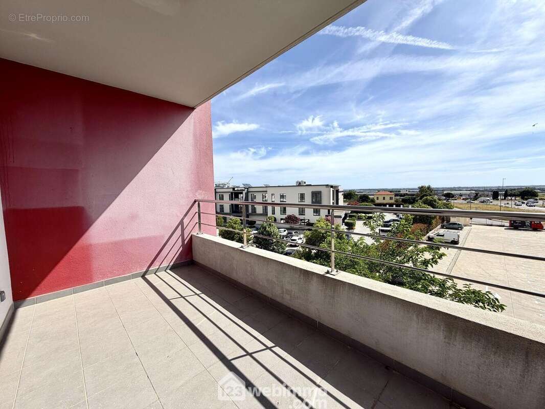 Terrasse de 8 m2 - Appartement à BIGUGLIA