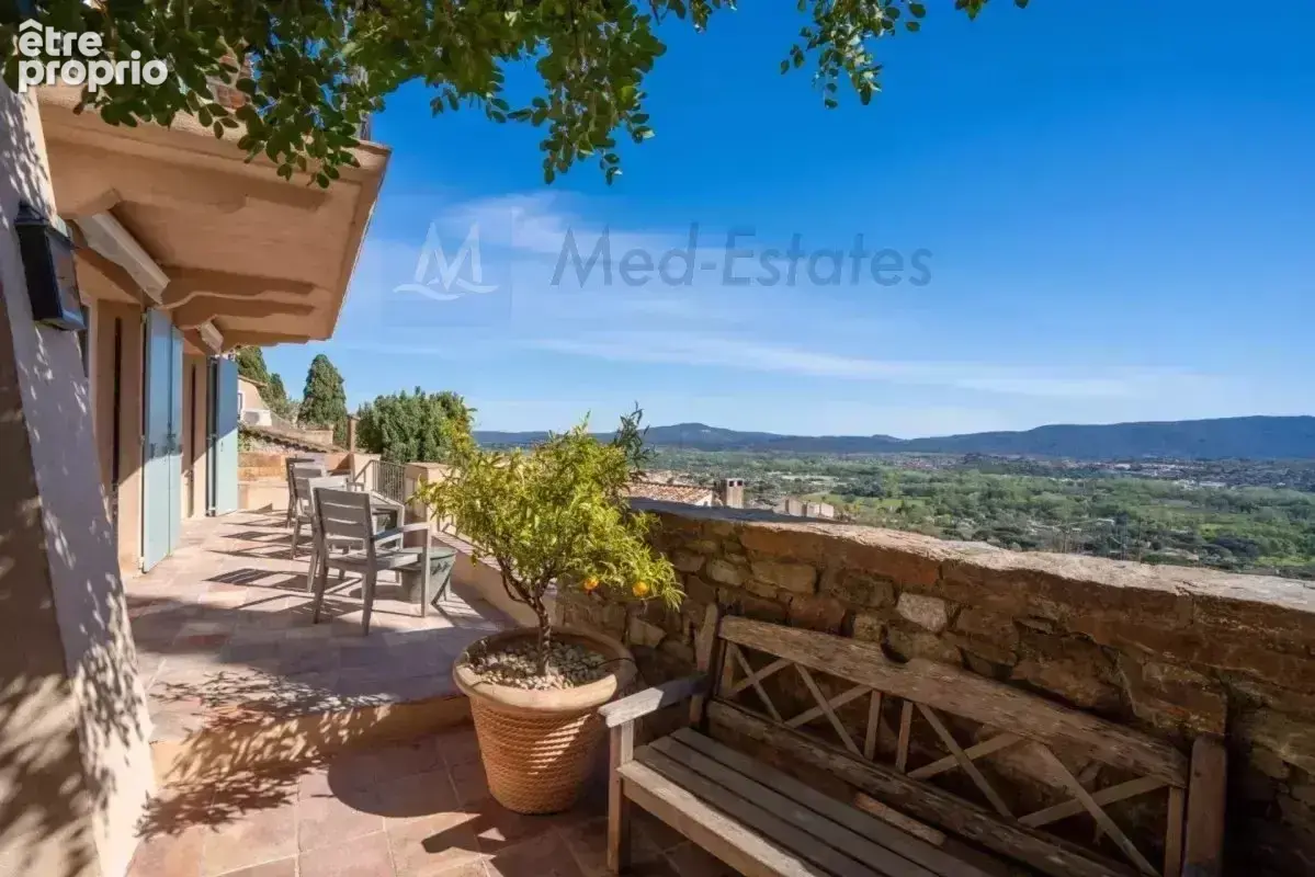 Grimaud village - Villa 4 chambres avec piscine et vue panoramique - photo 7