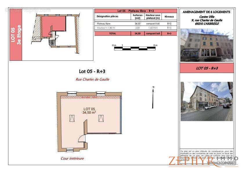 Appartement à L'ARBRESLE