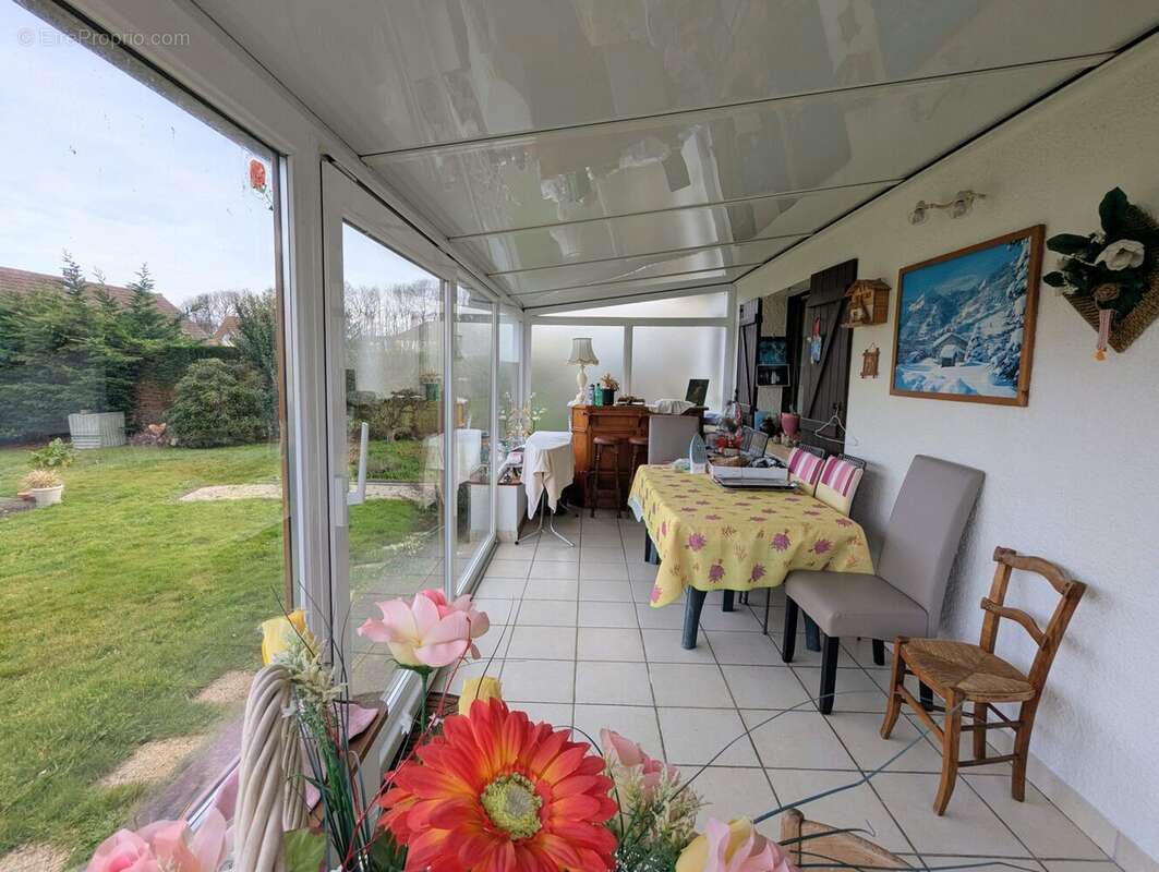 véranda - Maison à GRANDCAMP-MAISY
