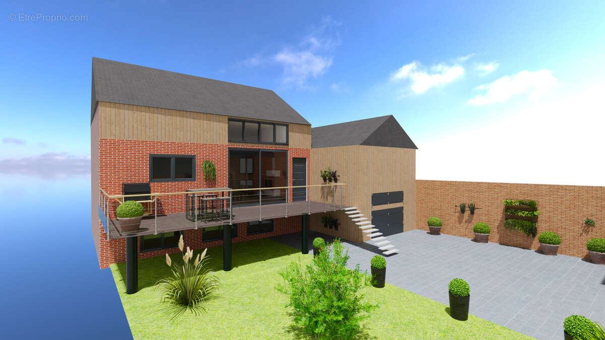 Mons en pevele grange avec garage - photo 11