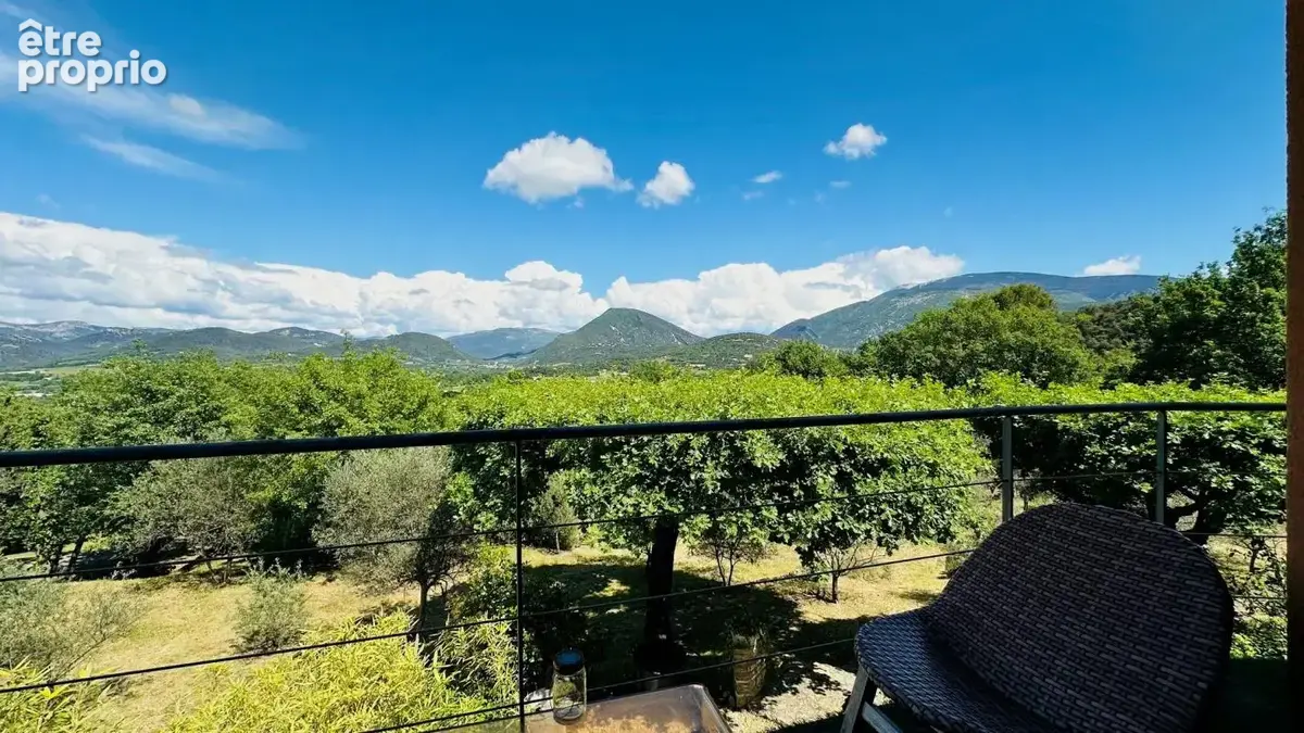 À vendre - superbe propriété villa 192m² terrain 3900m² piscine vues imprenables  mont ventoux  secteur vaison - photo 10