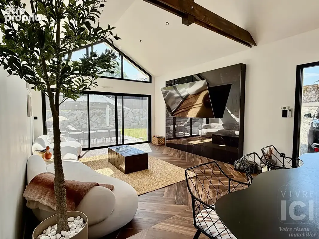 Maison - contemporaine - 125m² - 3 chambres - garage- menardais - photo 5