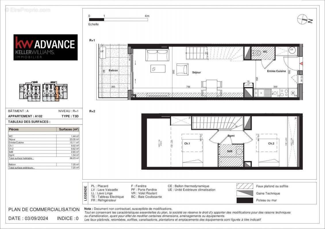 Appartement à TOULOUSE