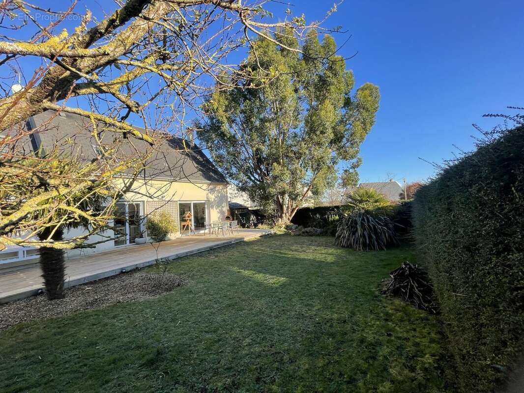 Vue jardin - Maison à COLOMBIERS-SUR-SEULLES