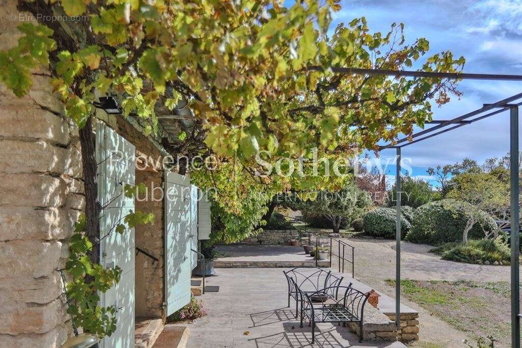 Maison et son annexe au cœur de Gordes - photo 19