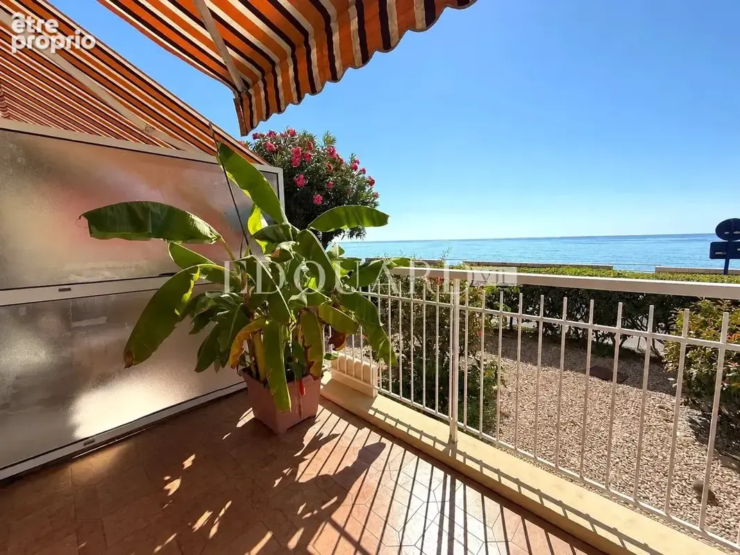 En exclusivité studio face aux plages avec terrasse, splendide vue mer panoramique et parking - photo 3