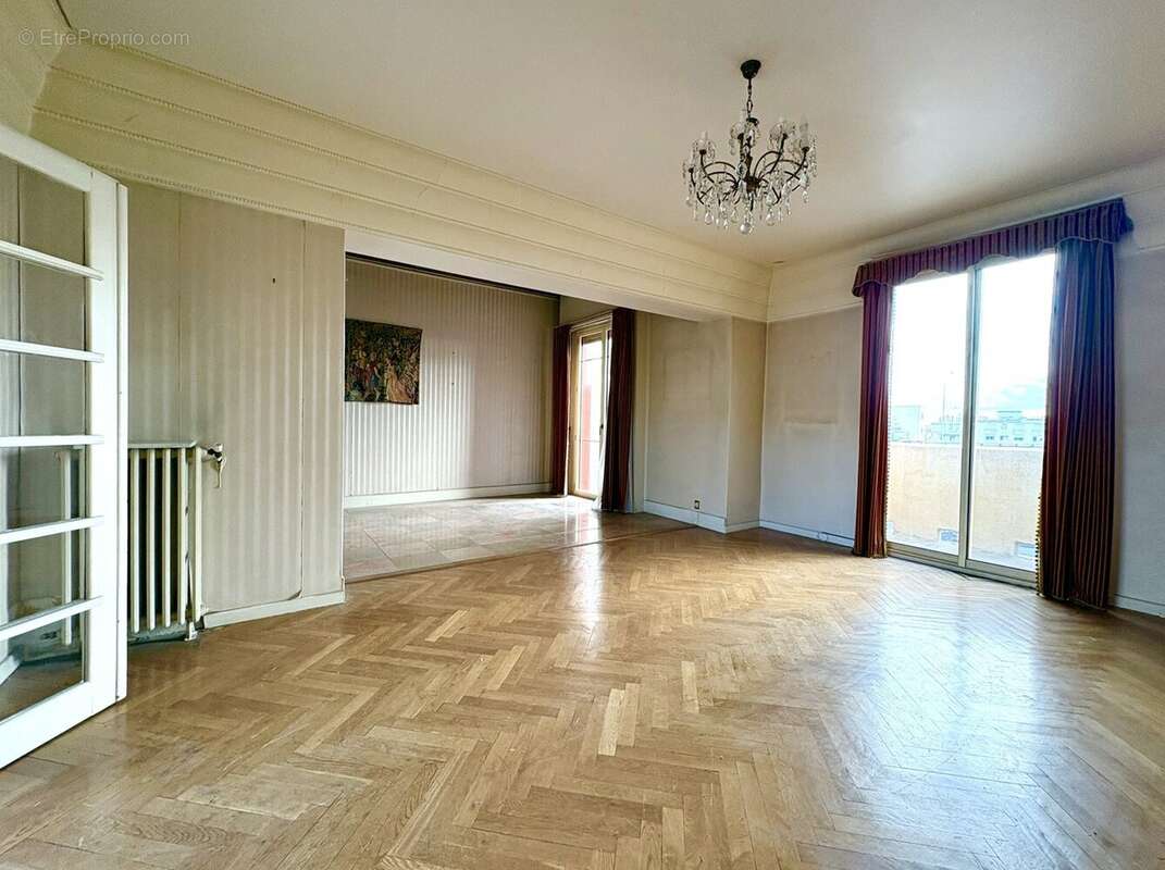 Nice / tzarewitch - gambetta (06000) - vente appartement 4/5 pièces à rénover avec terrasses eglise russe - photo 2