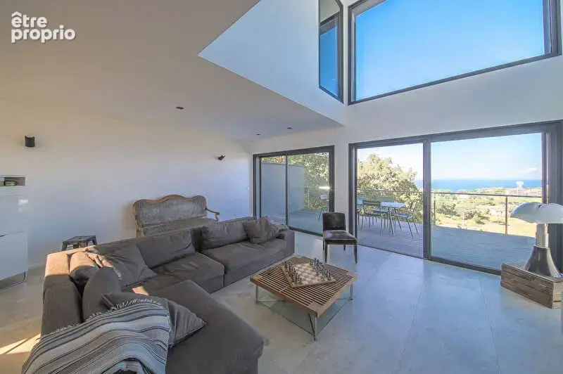 Bastia hauteur - maison contemporaine - 150m² avec piscine et vue mer - photo 2