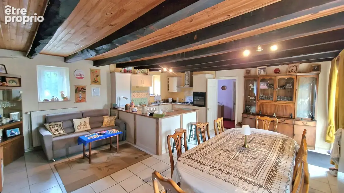 CÔTES D'ARMOR  Plemet - Belle et spacieuse maison en pierre avec gîte de 2 chambres, grand jardin, garage, parking, rural. - photo 4