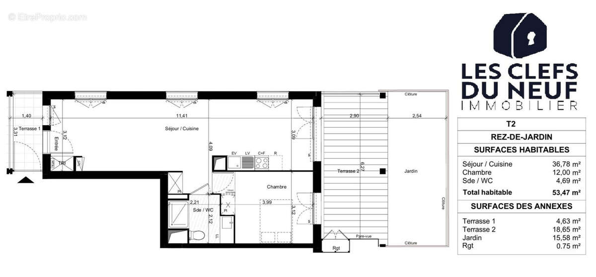 Appartement à TOULOUSE