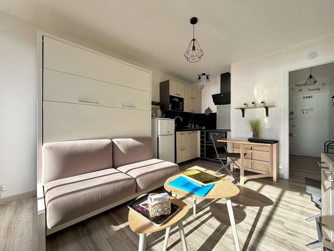 Coin salon - Appartement à SAINT-JEAN-DE-MONTS