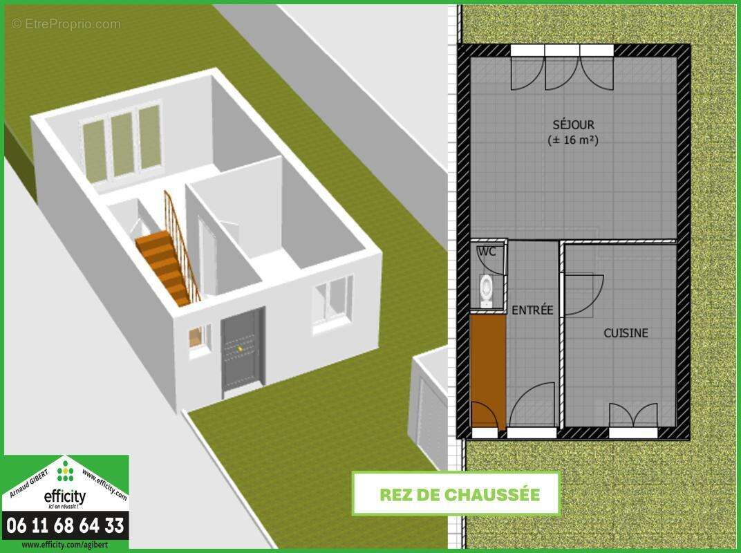 Maison 54 m² à Cormeilles-En-Parisis  - photo 4